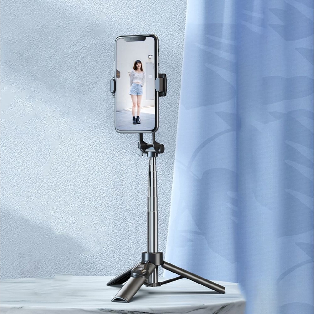 Штатив-трипод Adyss A33, с пультом, 0.8 м, чорний