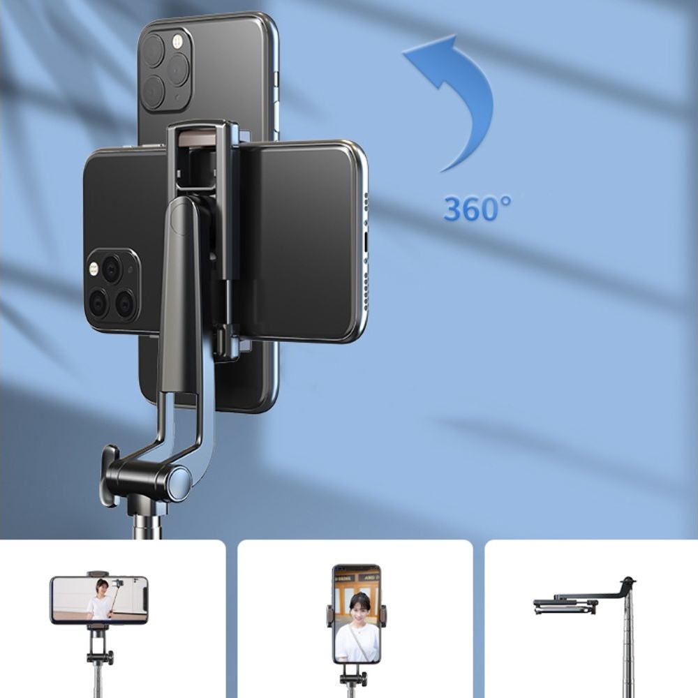 Штатив-трипод Adyss A33, с пультом, 0.8 м, чорний