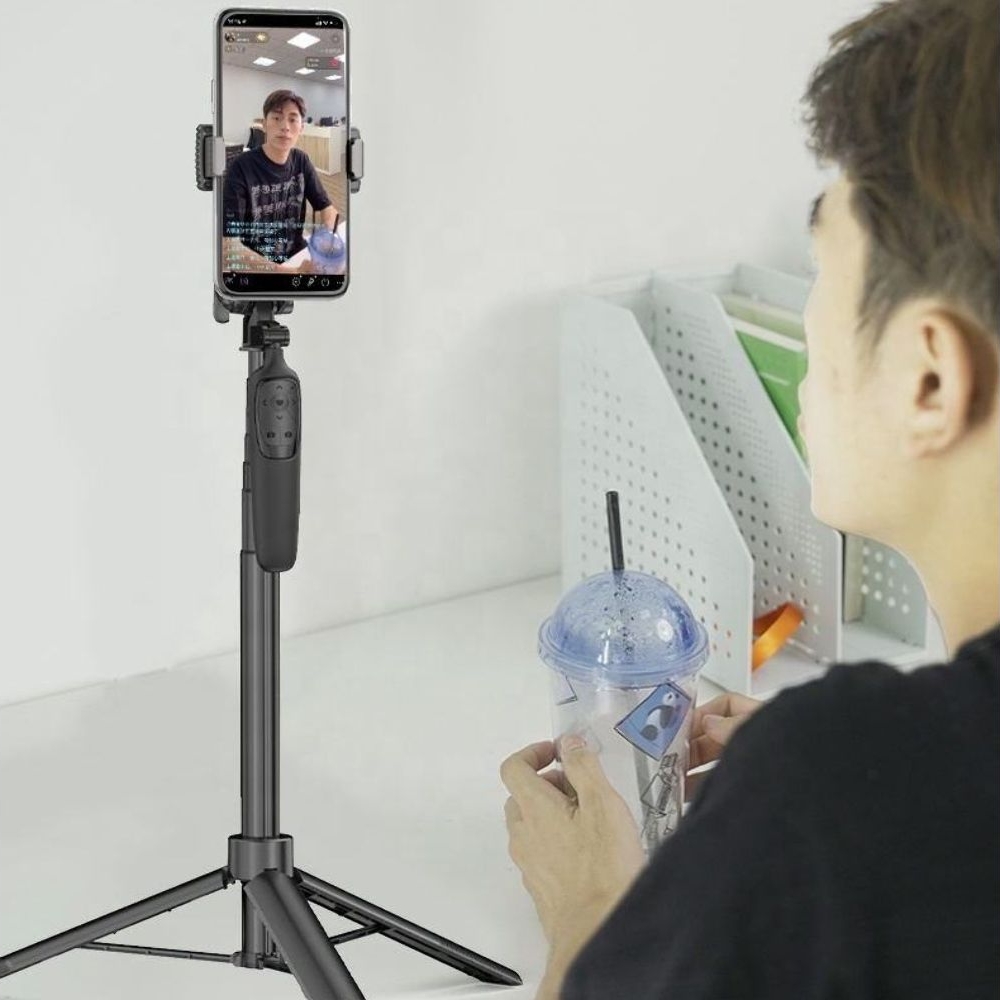 Штатив-трипод Adyss A65, с пультом, 1.5 м, чорний