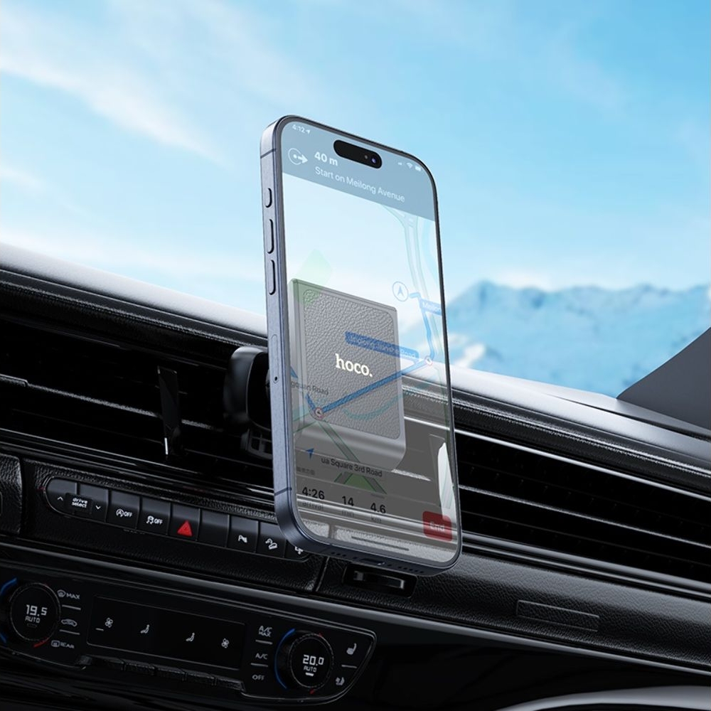 Автодержатель Hoco H44, магнитный, чорний