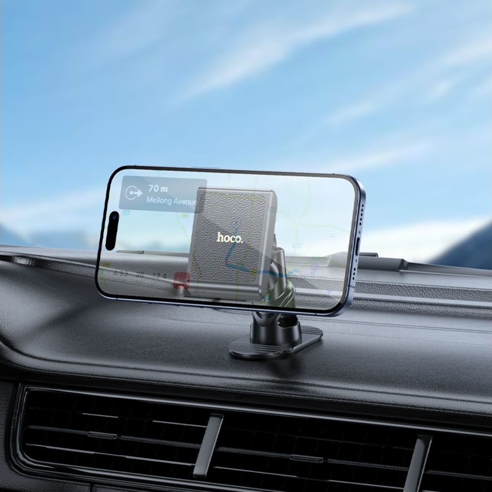 Автодержатель Hoco H45, магнитный, чорний