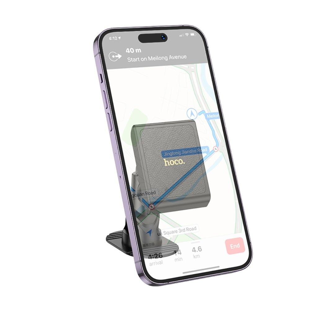 Автодержатель Hoco H45, магнитный, чорний