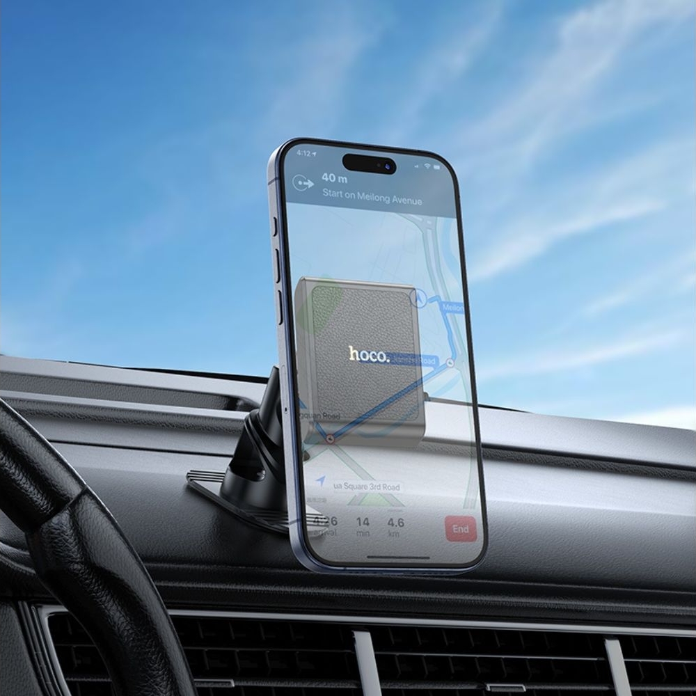 Автодержатель Hoco H45, магнитный, чорний