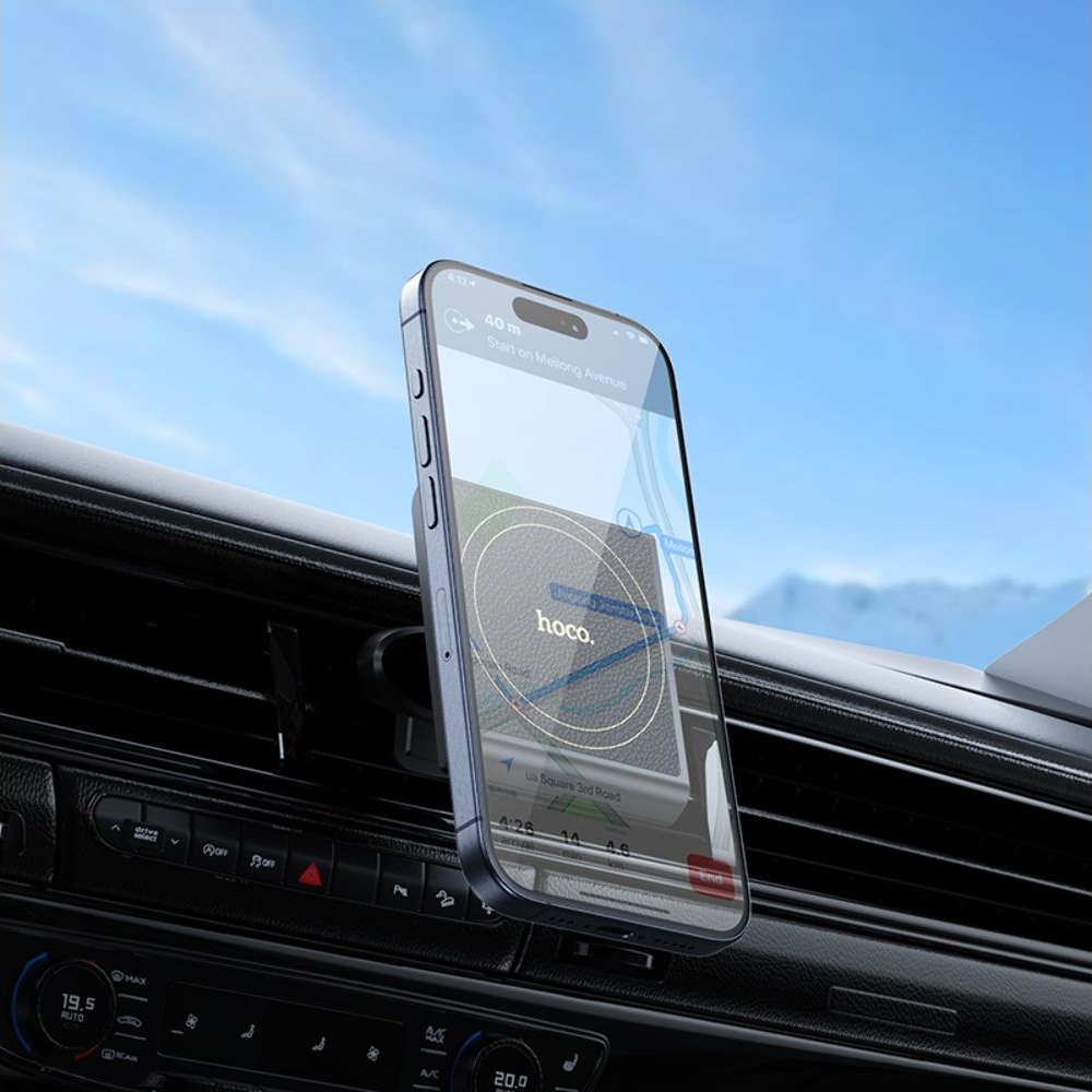 Автодержатель Hoco H46, магнитный, чорний