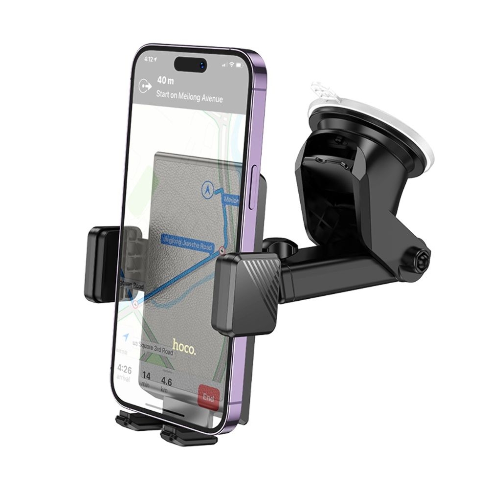 Автодержатель Hoco H49, чорний