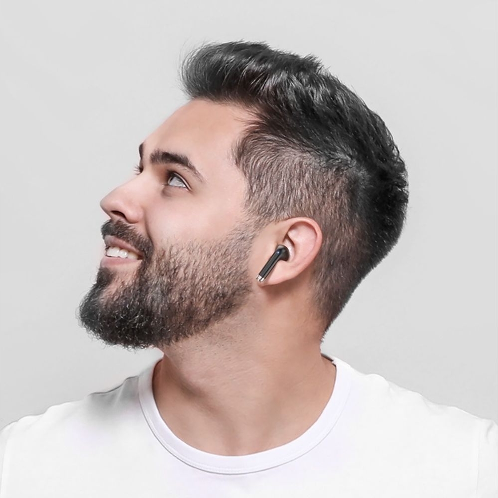 Наушники беспроводные вкладыши Hoco EQ1 TWS, черные