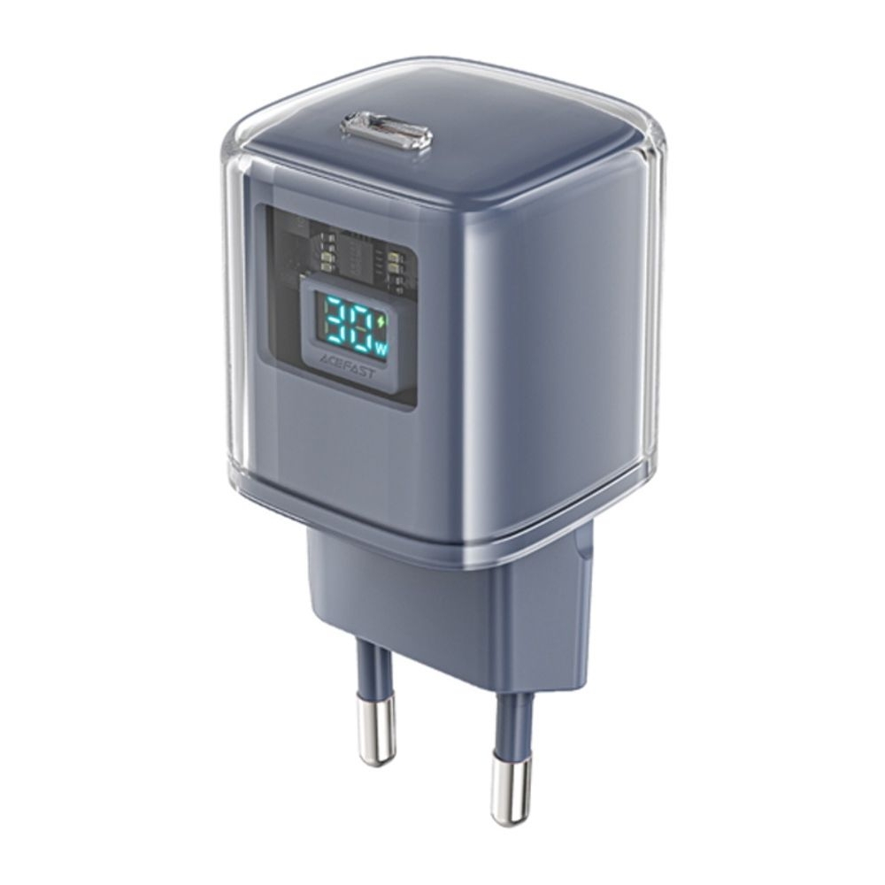 Сетевое зарядное устройство Acefast A53, Type-C , Power Delivery (30 Вт), серое