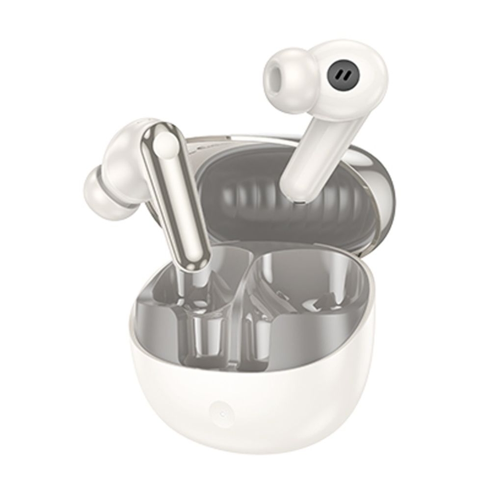Наушники беспроводные вакуумные Hoco EQ11 TWS milky, белые
