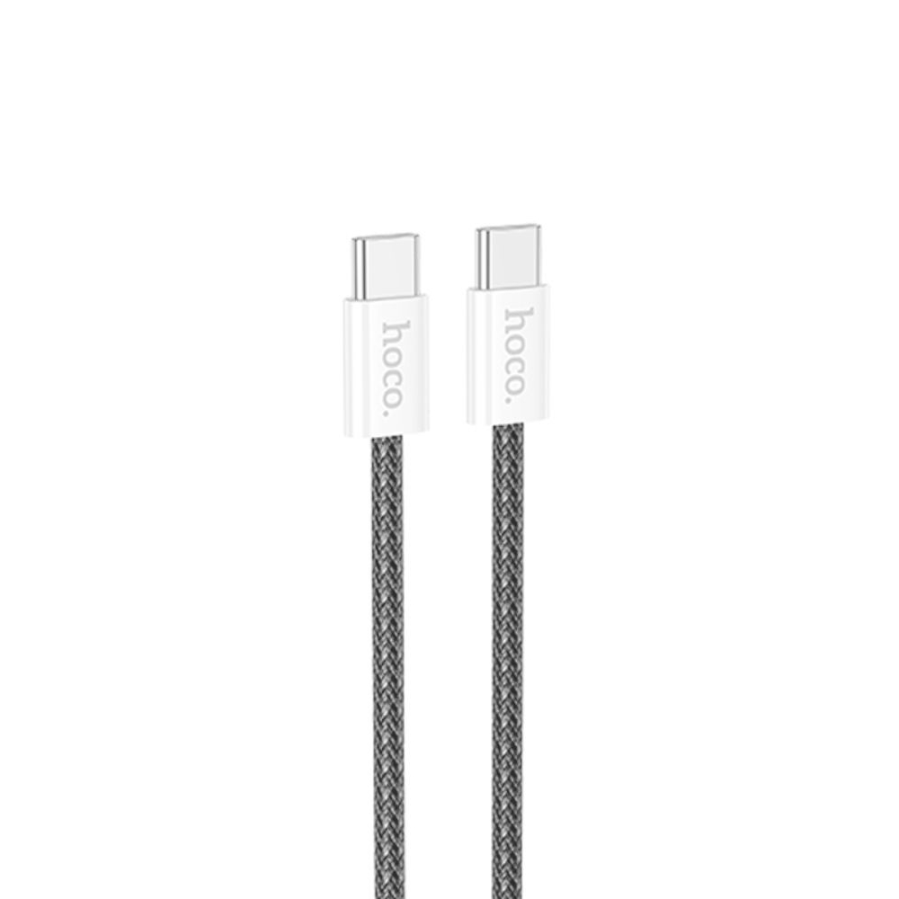 Кабель Hoco X104 Type-C на Type-C PD 60W 1m, чорний