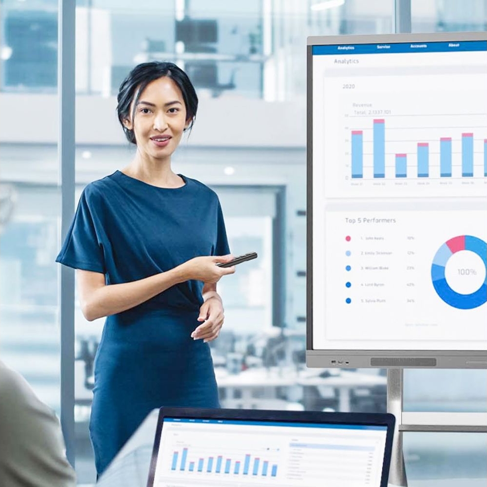 Презентер с лазерной указкой Hoco GM200, чорний