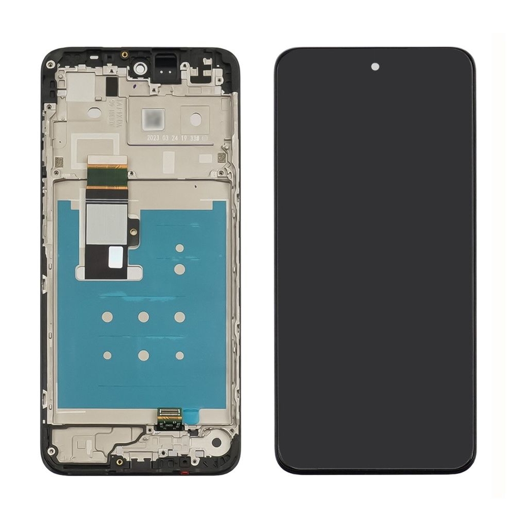Дисплей Motorola G13, XT2333, чорний | з тачскріном | в передній панелі | Original (PRC) | дисплейный модуль, экран