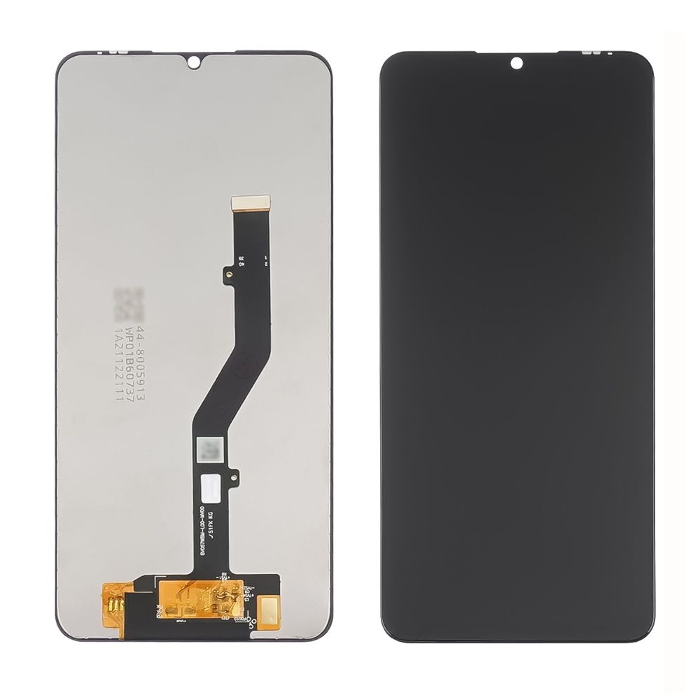 Дисплей ZTE Blade A72 4G, Blade A72S, Blade V40 Smart, Blade V40 Vita, чорний | з тачскріном | Original (PRC), Service Pack | дисплейный модуль, экран