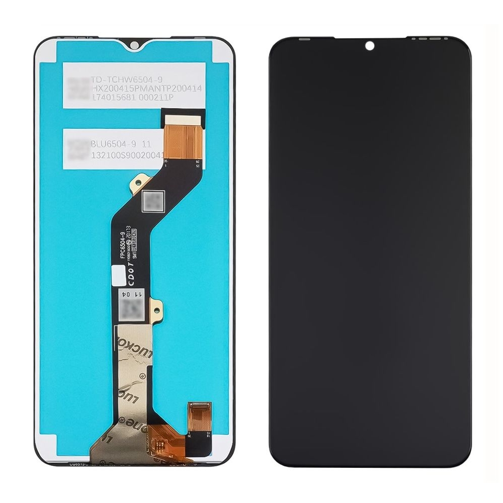 Дисплей Tecno Spark 7, Spark 7 Go, KF6, KF6n, KF6M, 1540411640, Infinix Hot 10i, Smart 5 Pro, PR652B, чорний | з тачскріном | Original (PRC), Service Pack | дисплейный модуль, экран