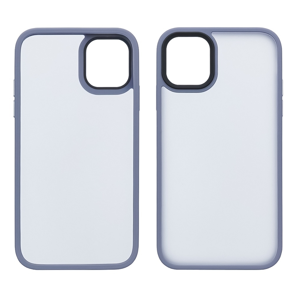 Чехол Colorful Matte Case для Apple iPhone 11 синий Люкс