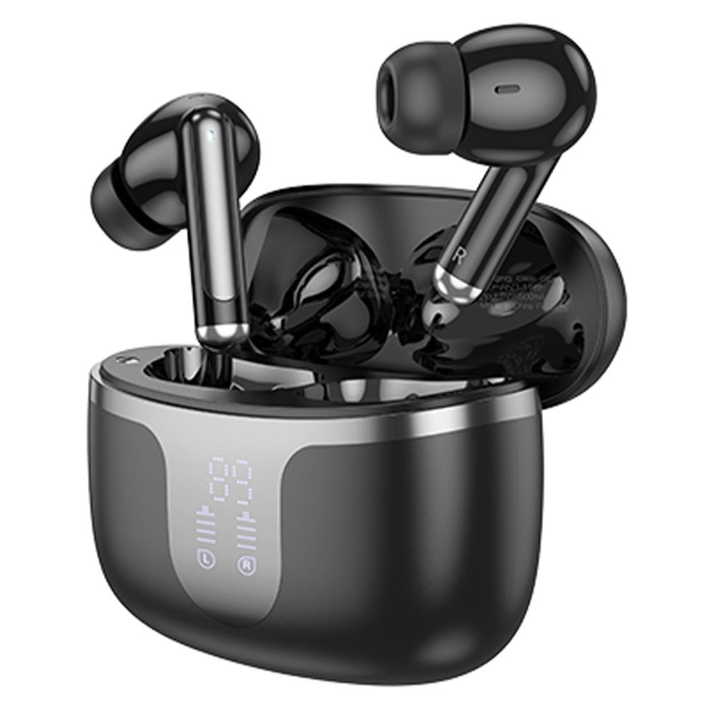 Наушники беспроводные вакуумные Hoco EQ10 TWS, черные