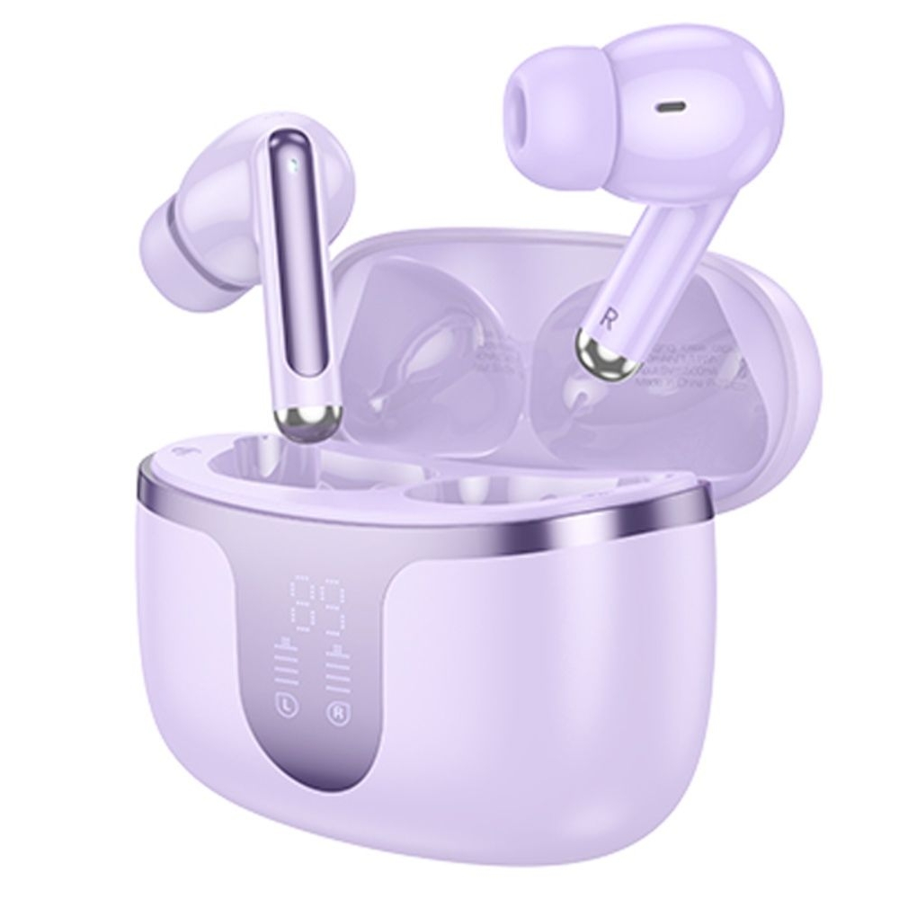 Наушники беспроводные вакуумные Hoco EQ10 TWS purple