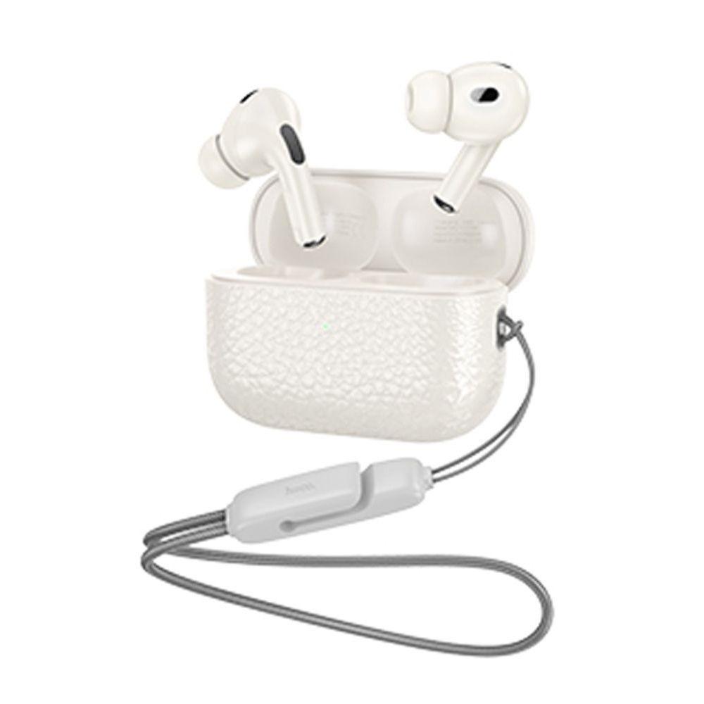 Наушники беспроводные вакуумные Hoco EQ9 TWS milky, белые