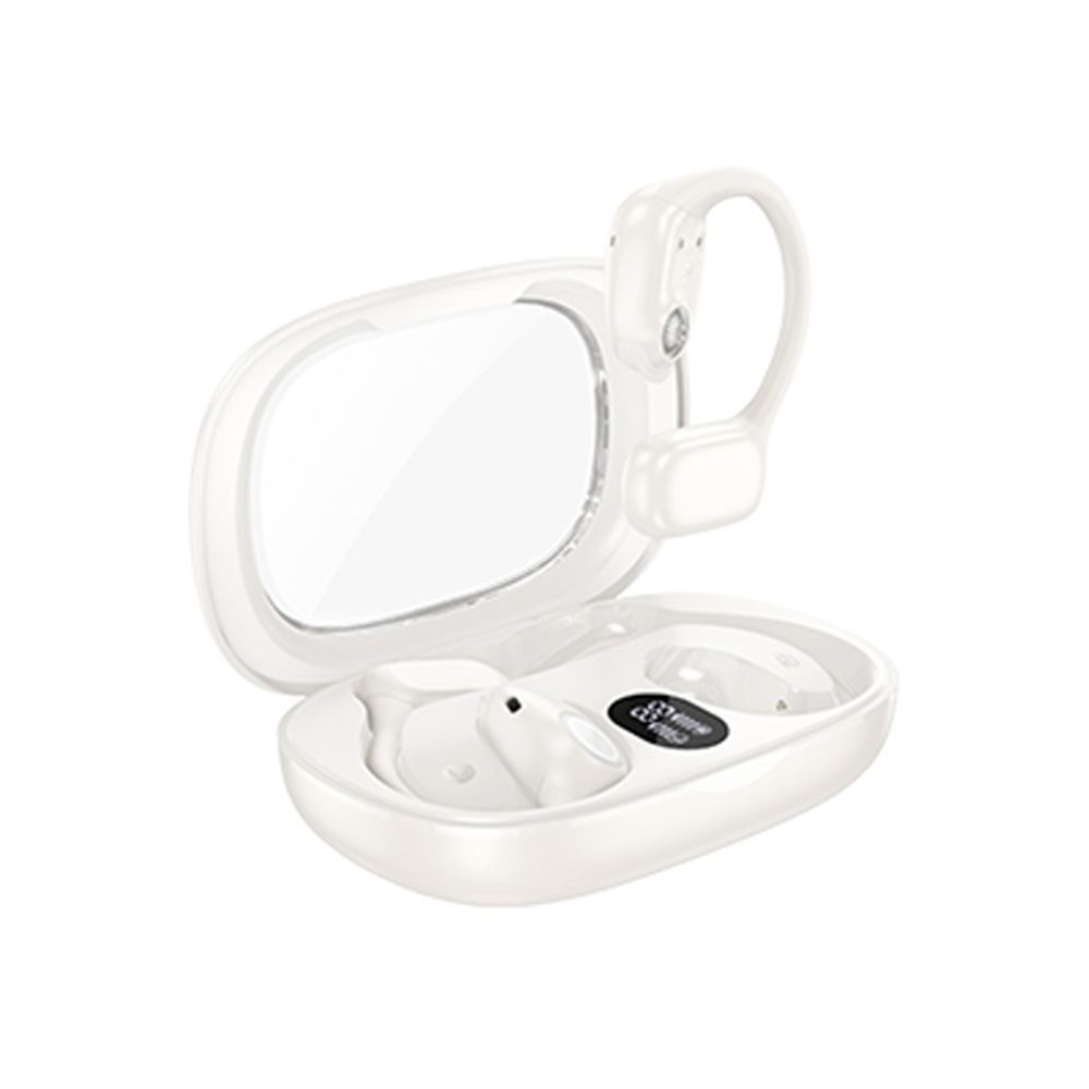 Наушники беспроводные открытые Hoco EA1 TWS milky, белые