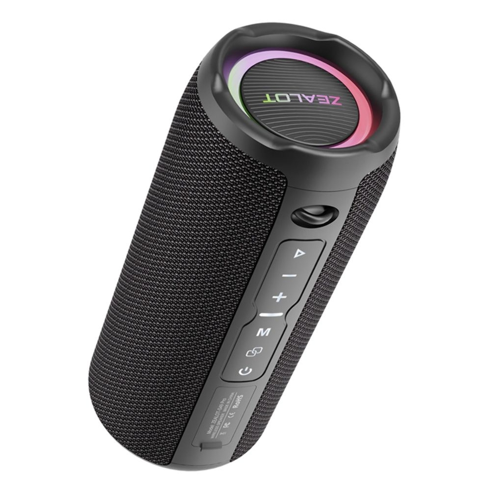 Бездротова колонка ZEALOT S49 Pro, черная | беспроводная колонка