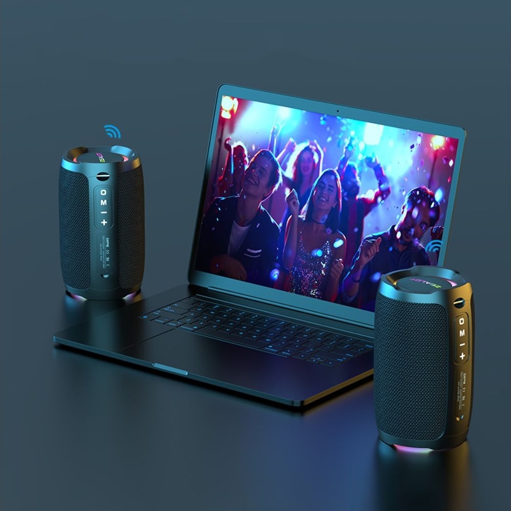 Бездротова колонка ZEALOT S49, черная | беспроводная колонка