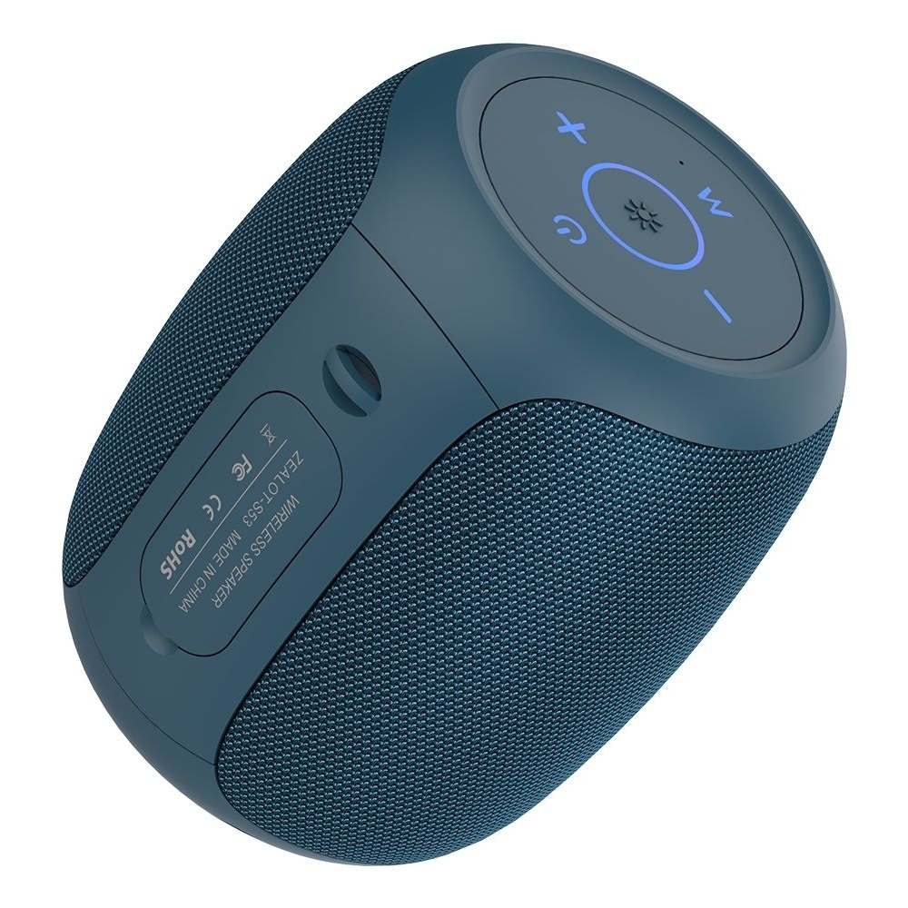 Бездротова колонка ZEALOT S53, синяя | беспроводная колонка