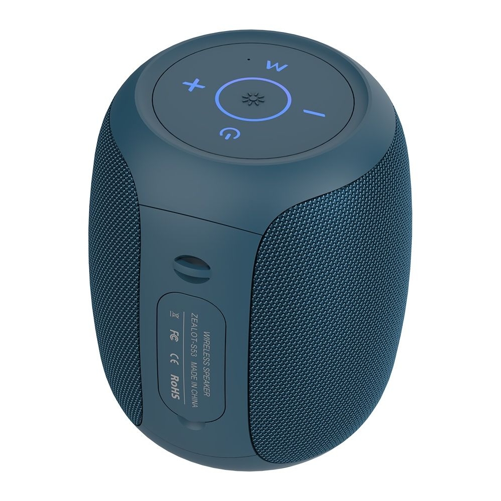 Бездротова колонка ZEALOT S53, синяя | беспроводная колонка
