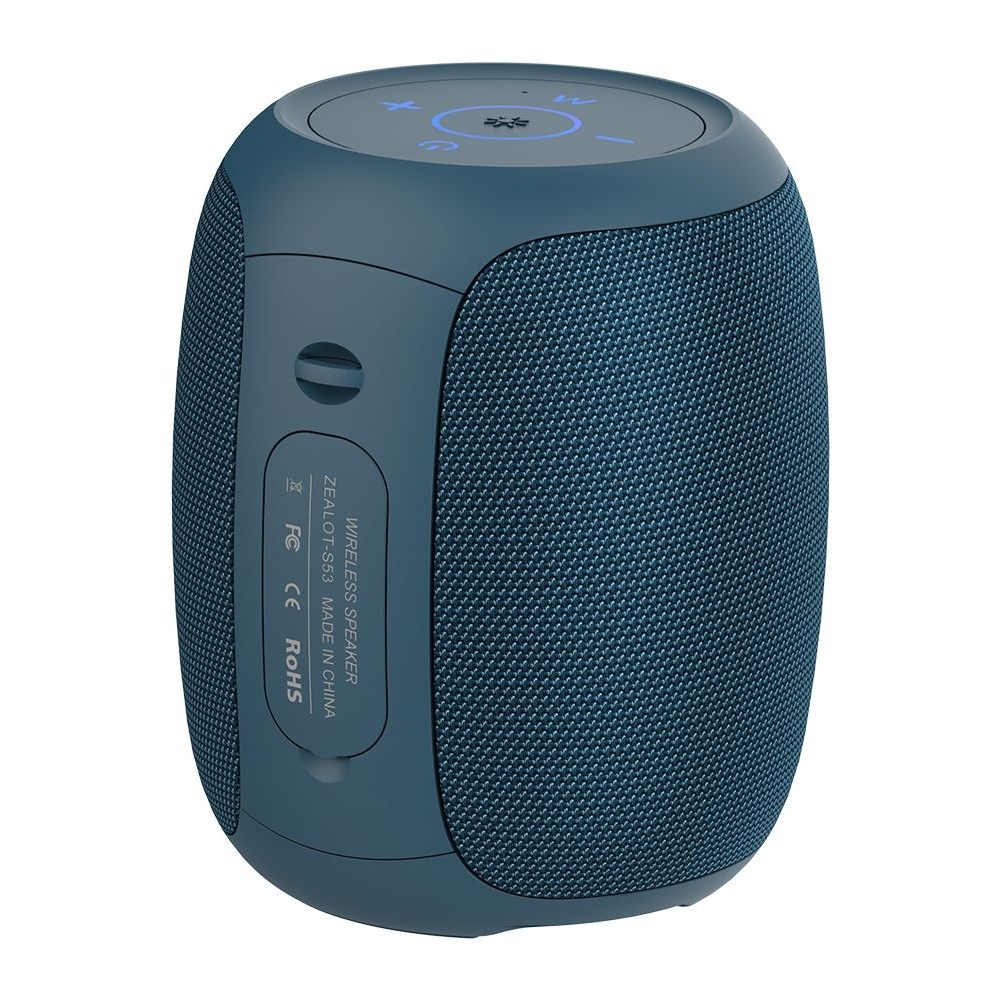 Бездротова колонка ZEALOT S53, синяя | беспроводная колонка