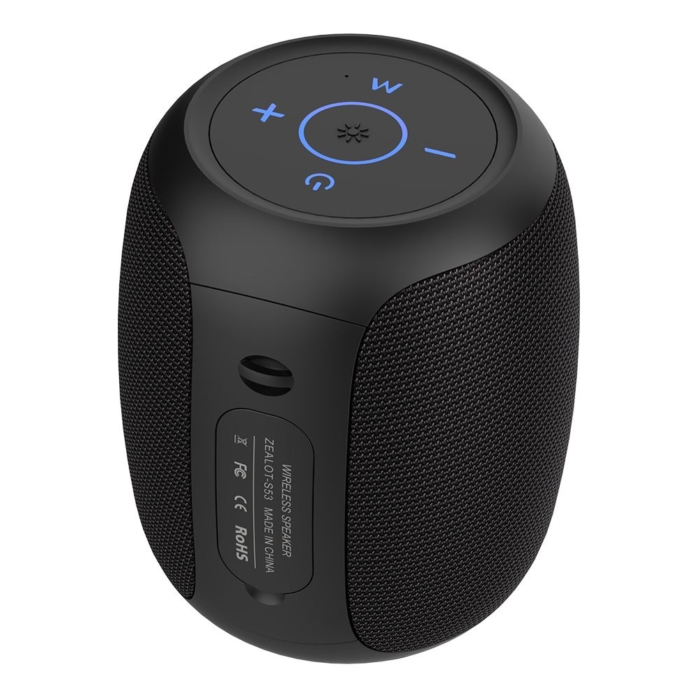 Бездротова колонка ZEALOT S53, черная | беспроводная колонка