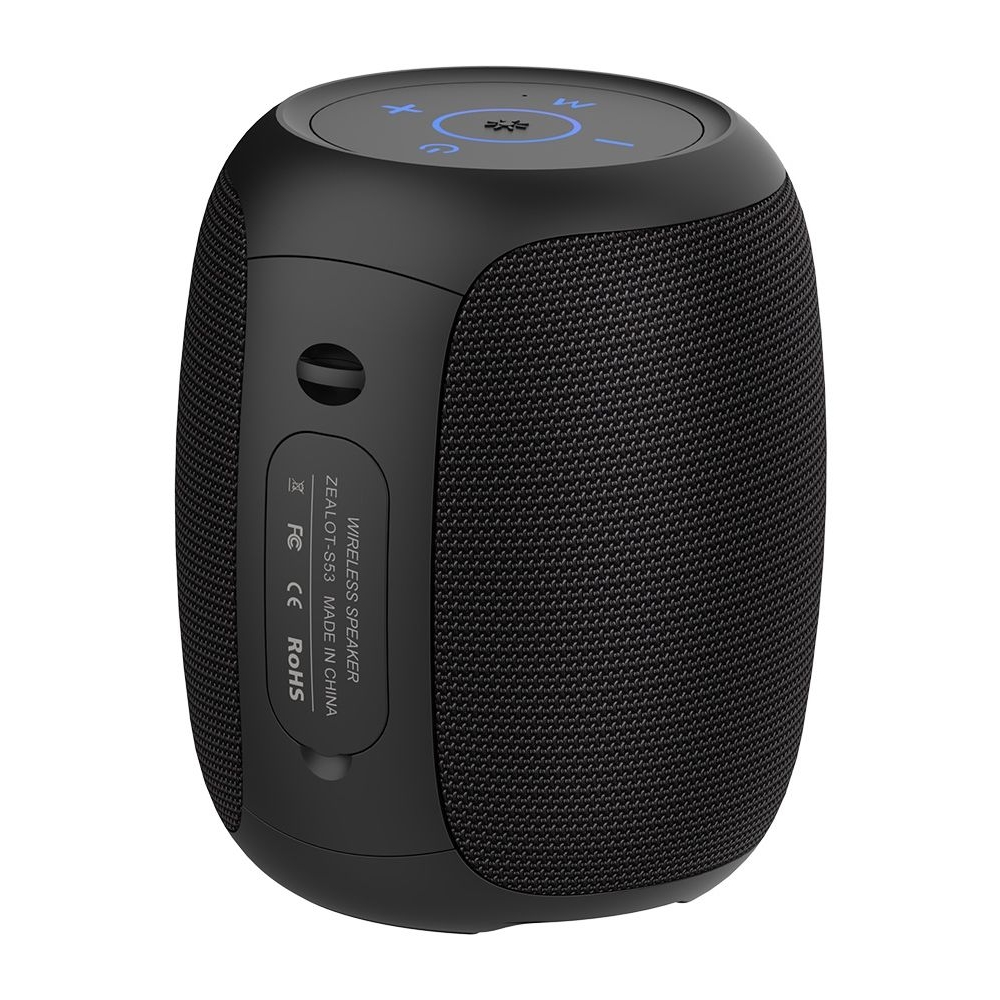Бездротова колонка ZEALOT S53, черная | беспроводная колонка