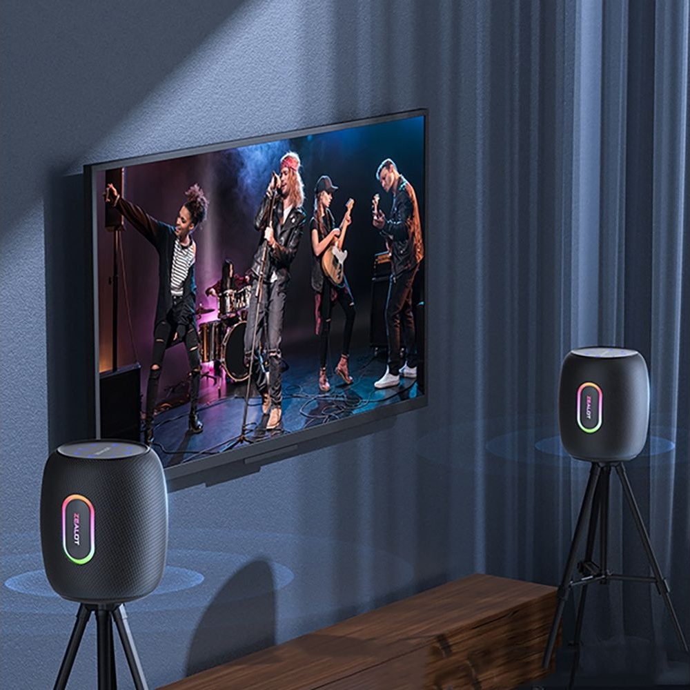 Бездротова колонка ZEALOT S64, черная | беспроводная колонка