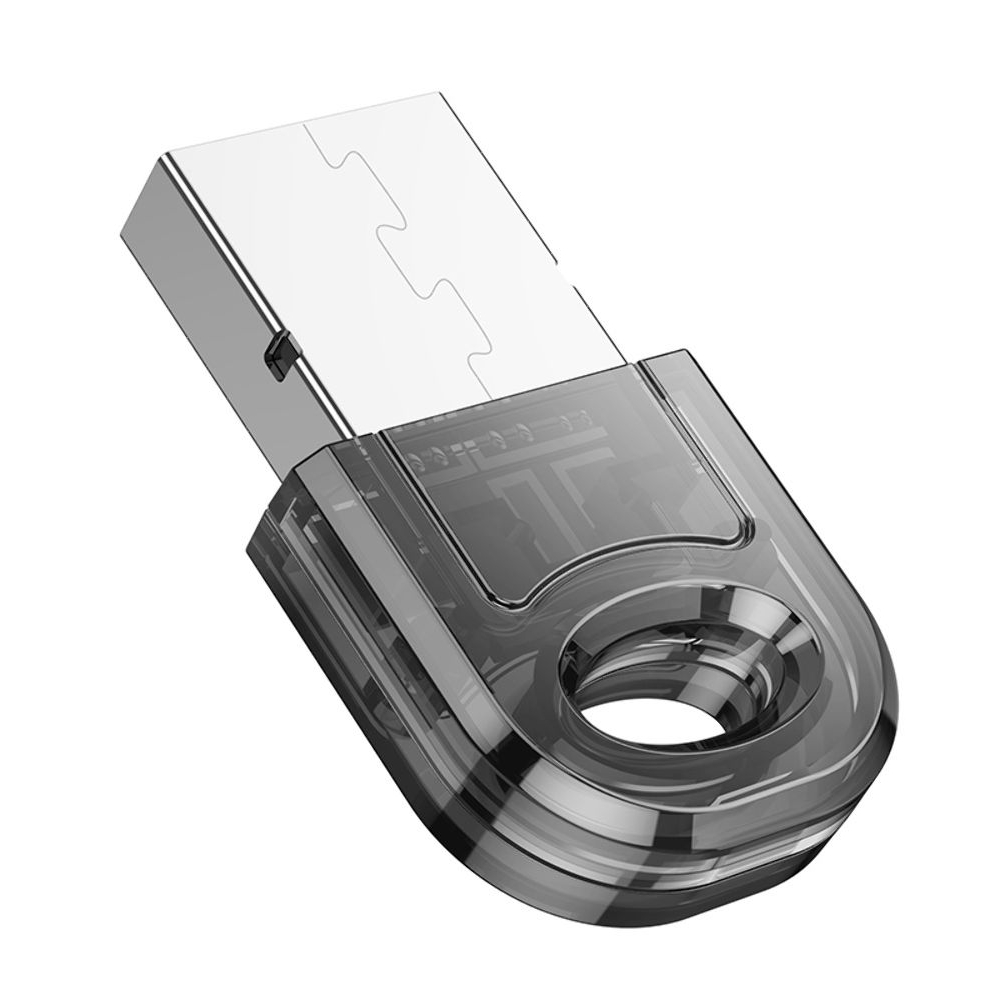 Адаптер переходник Hoco UA28 USB to, Bluetooth transparent, чорний