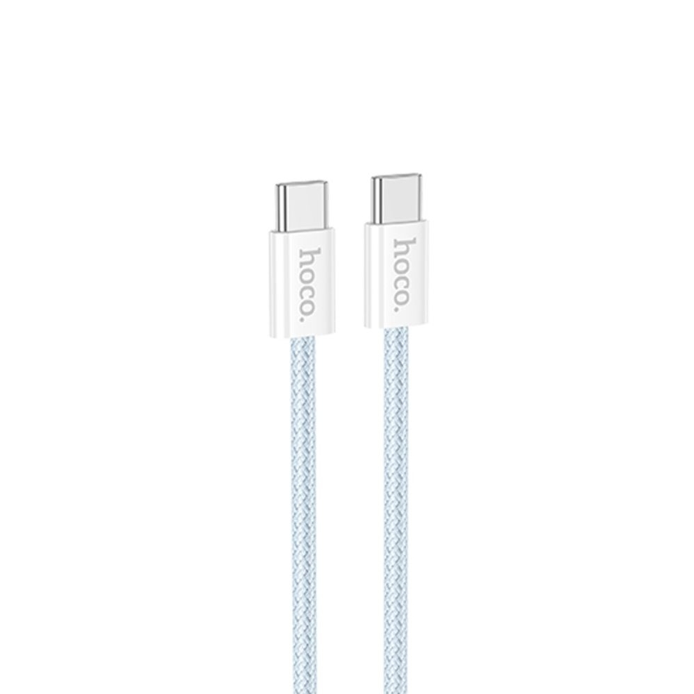 Кабель Hoco X104 Type-C на Type-C PD 60W 2m, синяя