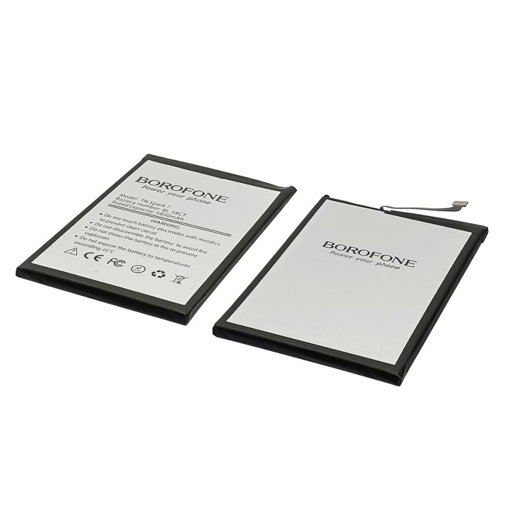 Акумулятор Tecno Spark 7, BL-58CT, Borofone | АКБ, батарея, аккумулятор