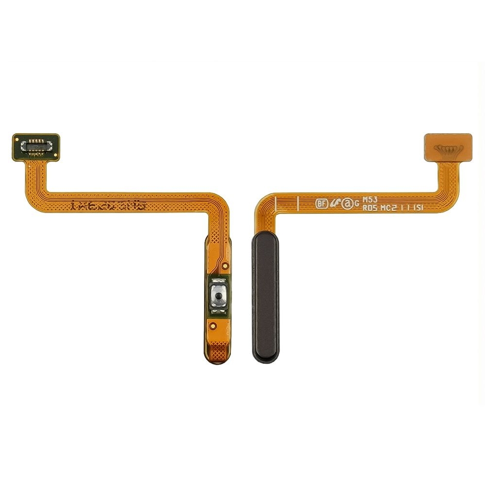 Шлейф Samsung SM-M336 Galaxy M33, SM-M536 Galaxy M53, сканера отпечатка пальцев (Touch ID), коричневий, Original (PRC)