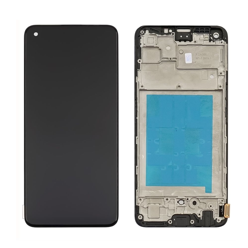 Дисплей Realme 7 Pro, RMX2170, 8, RMX3085, 8 Pro, RMX3081, чорний | з тачскріном | в передній панелі | High Copy, IPS | дисплейный модуль, экран