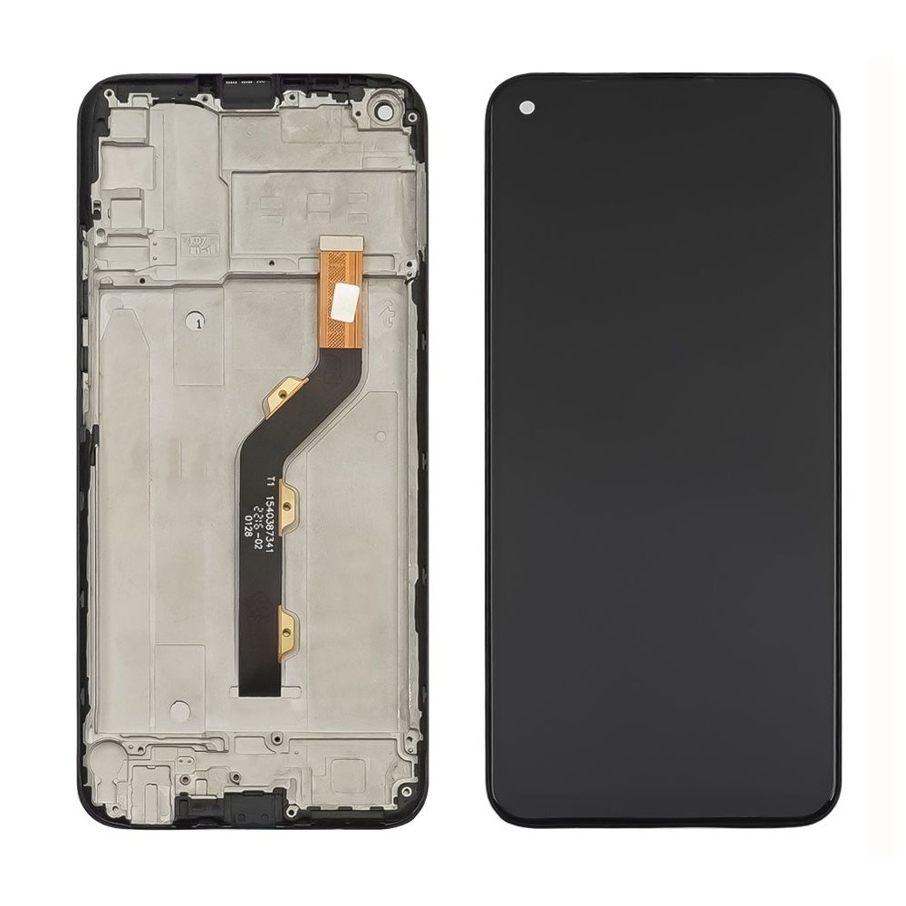 Дисплей Tecno Spark 5 Pro, KD7, чорний | з тачскріном | в передній панелі | Original (PRC) | дисплейный модуль, экран