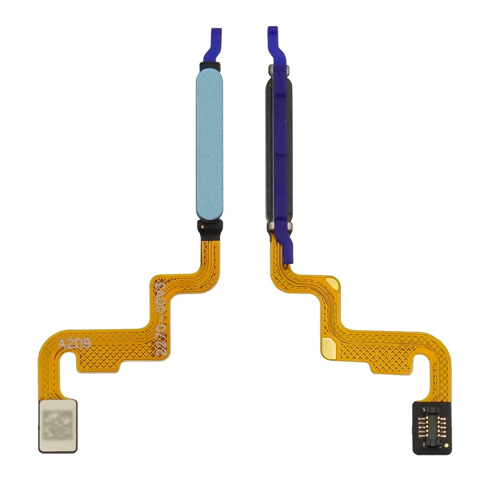 Шлейф Xiaomi Redmi Note 12 4G, для сканера отпечатка пальца (Touch ID), синій, Original (PRC)