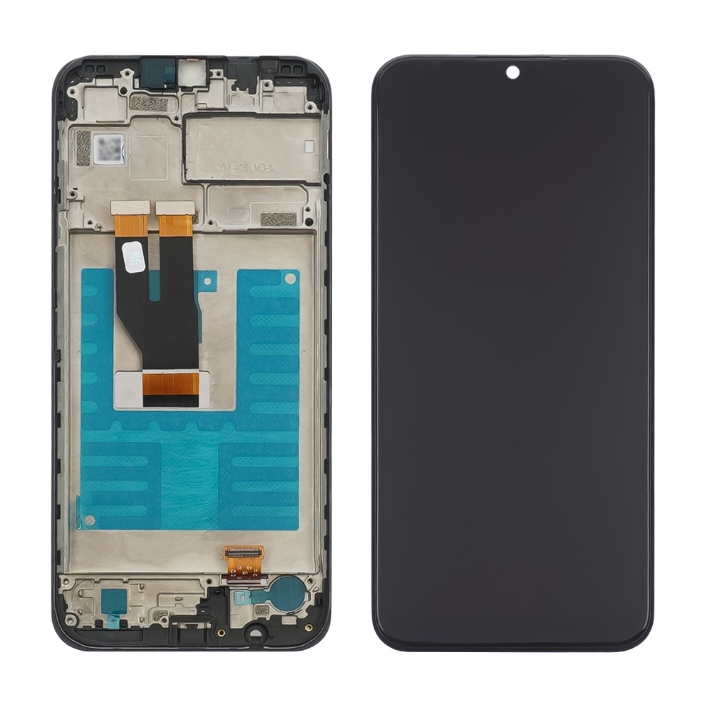 Дисплей Nokia C21 Plus, TA-1424, чорний | з тачскріном | в передній панелі | Original (PRC) | дисплейный модуль, экран