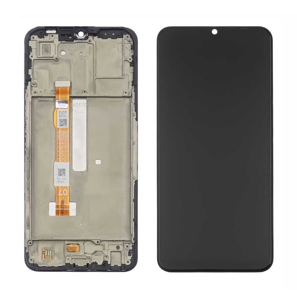 Дисплей Vivo Y55 5G, V2127, V2154, чорний | з тачскріном | в передній панелі | Original (PRC) | дисплейный модуль, экран
