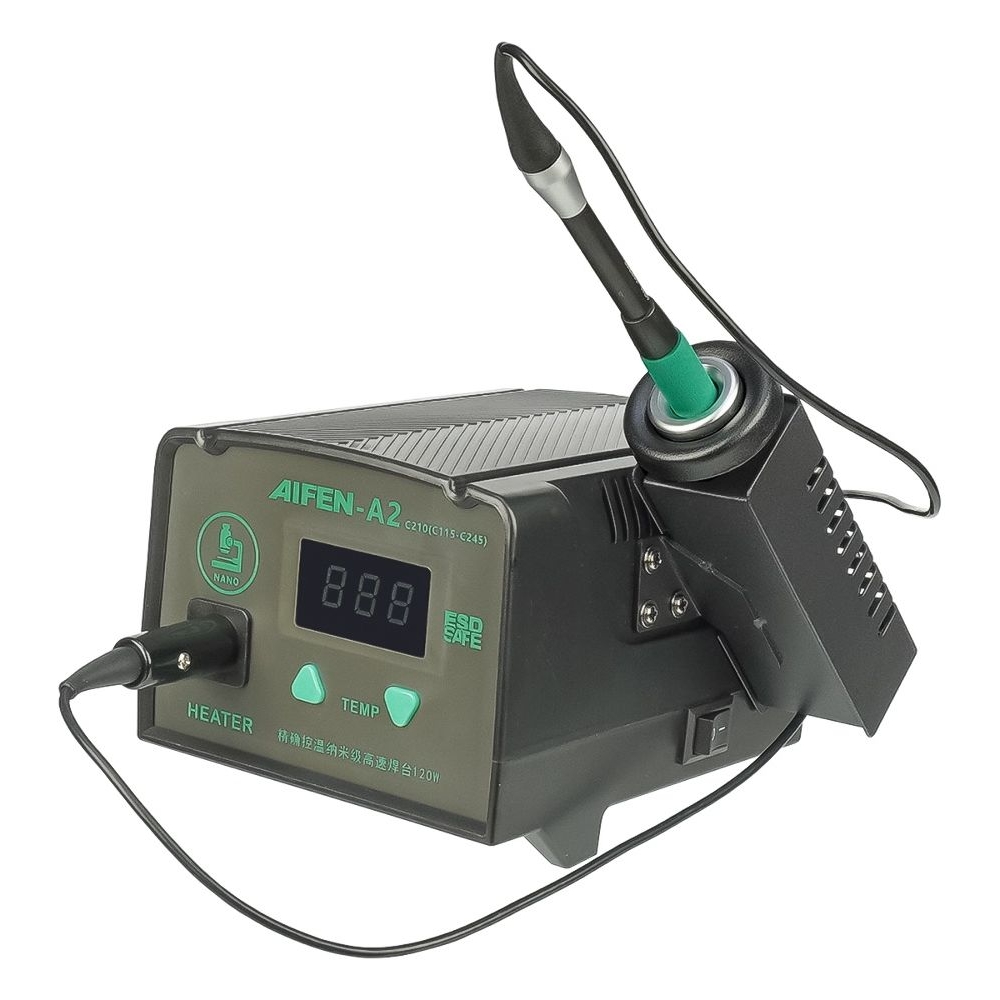 Паяльная станция прецизионная Aifen A2-115 (паяльник стандарта JBC 115, 120W, 100C - 450C)