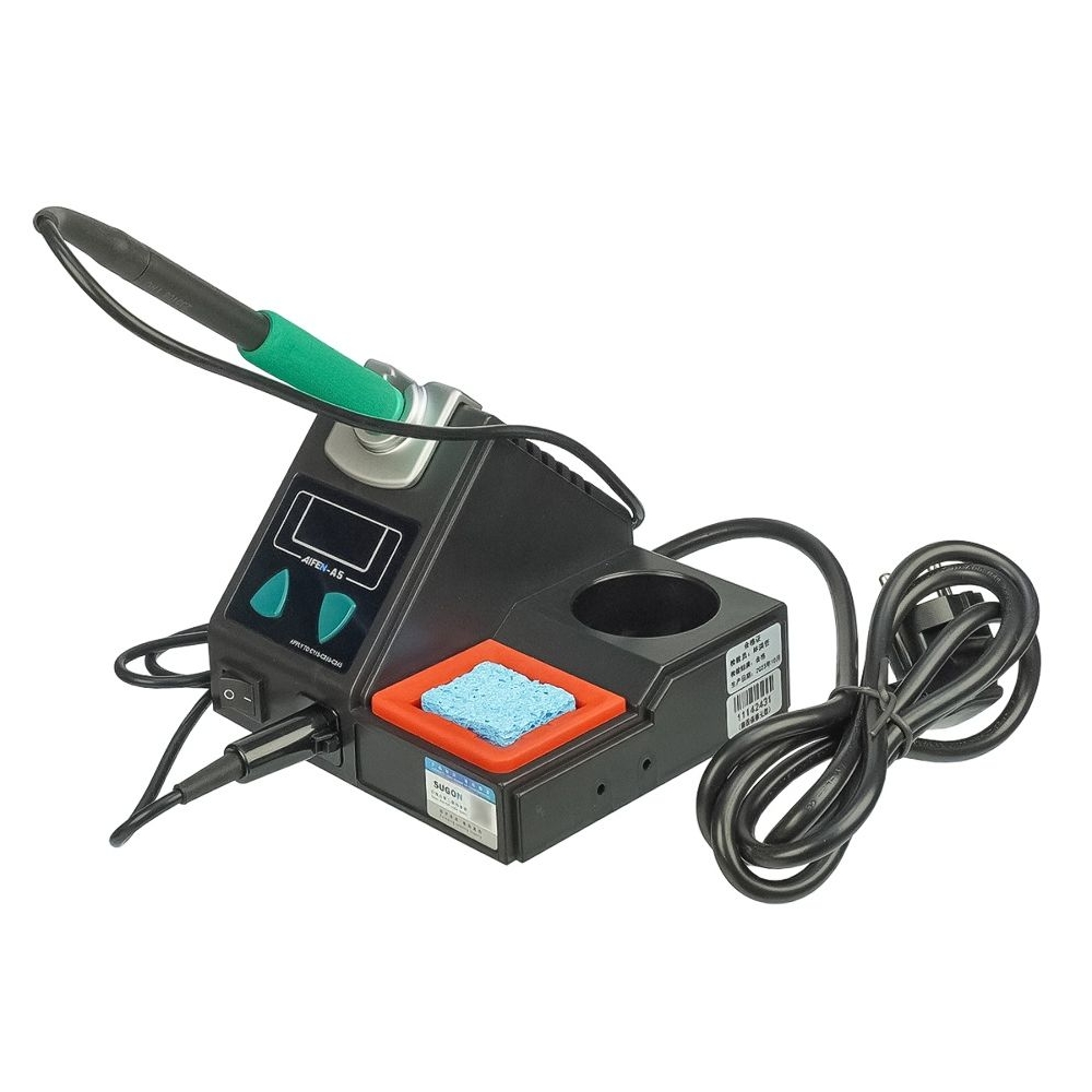 Паяльная станция прецизионная Aifen A5-210T (ручка с pегулировкой t, паяльник стандарта JBC 210 120W, 100C - 450C)