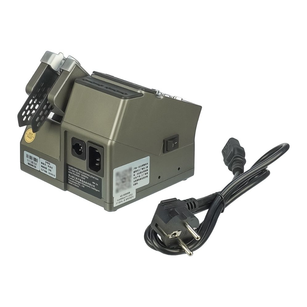 Паяльная станция прецизионная Aifen A9-210T, ручка с pегулировкой температуры, паяльник стандарта JBC 210, 3 канала памяти, 120 Вт, 100 - 450 C