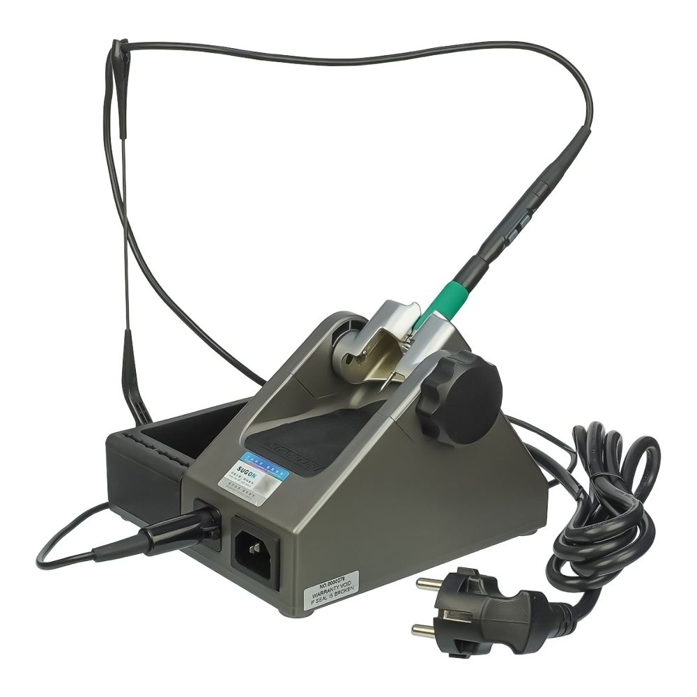 Паяльная станция прецизионная Sugon T21 (ручка с pегулировкой t, паяльник стандарта JBC 115, 3 канала памяти, 120W, 100C - 450C)