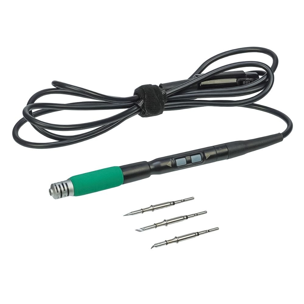 Паяльная станция прецизионная Sugon T21 (ручка с pегулировкой t, паяльник стандарта JBC 115, 3 канала памяти, 120W, 100C - 450C)