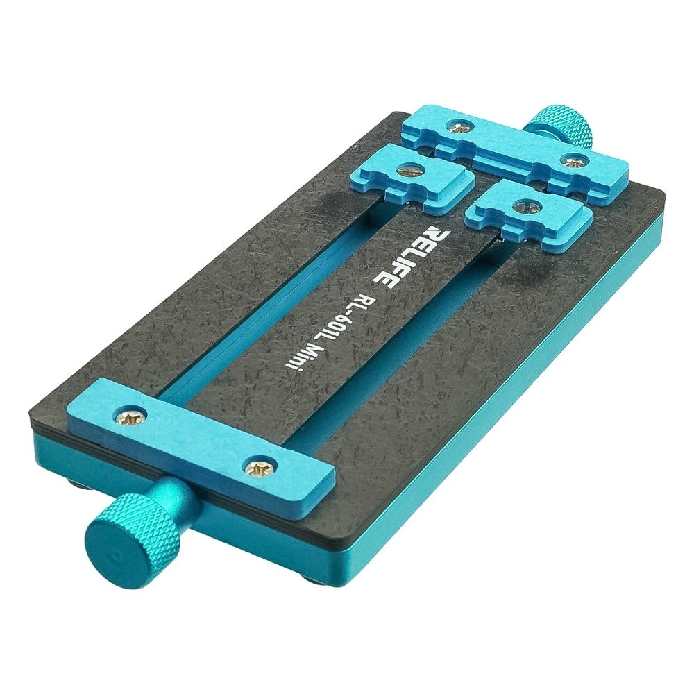 Тримач плат Relife RL-601L Mini, из высокотемпературного композита с гнездами под BGA микросхемы | держатель