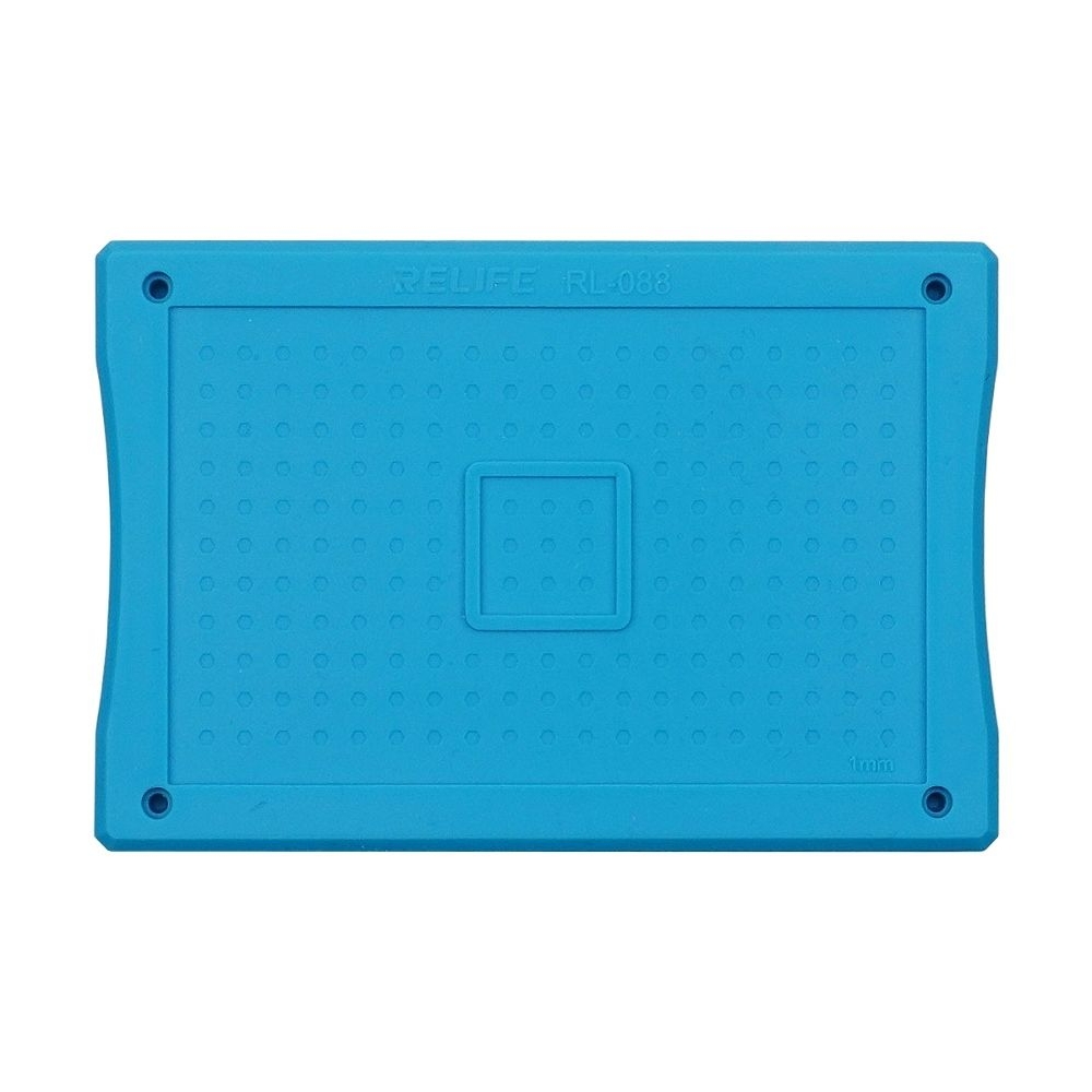 Площадка магнитная Relife RL-088, для трафаретов BGA 1мм/ 2мм, двусторонняя, силиконовая, термостойкая