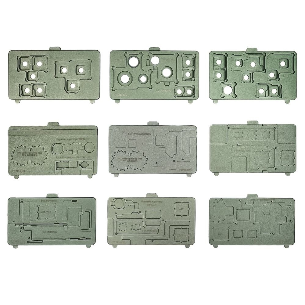 Преднагреватель Sunshine SS-T12B для ремонта камер и плат с реболлинг-платформами iPhone 7-14 Pro Max (95*52 мм)