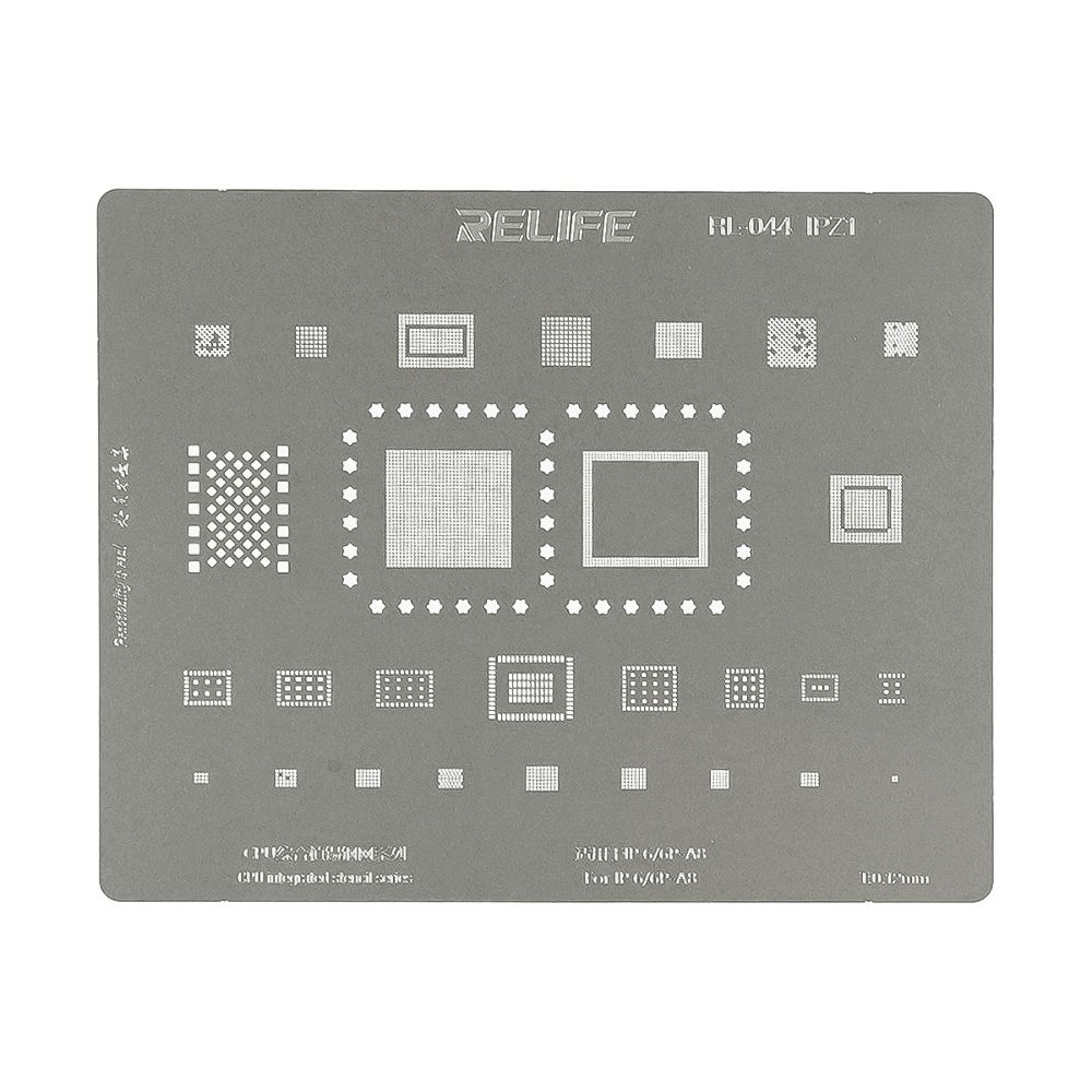 Трафарет BGA Relife RL-044 IPZ1 (A8) для iPhone 6/6 Plus