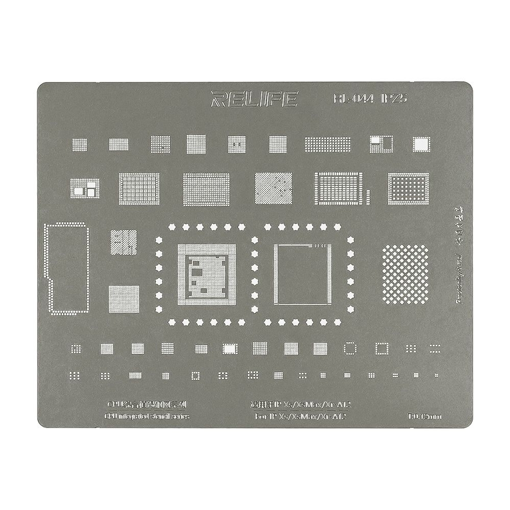 Трафарет BGA Relife RL-044 IPZ5 (A12) для iPhone XS/ XS Max/ XR