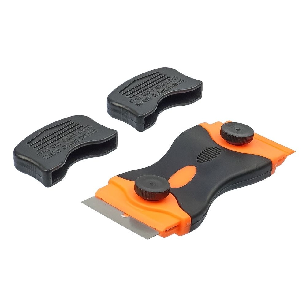 Нож-скребок с запасными лезвиями Scraper Tool двусторонний, для снятия остатков клея, ОСА и поляризационной плёнки